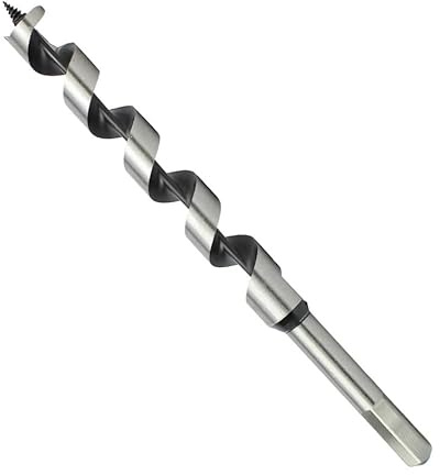 Weischer® - Schlangenbohrer 30 x 460 mm | Holzbohrer Spiralbohrer | 6-Kant-Schaft | Gewindespitze für präzise Bohrung | Weich- & Hartholz | stabiler & bruchfester Bohrer