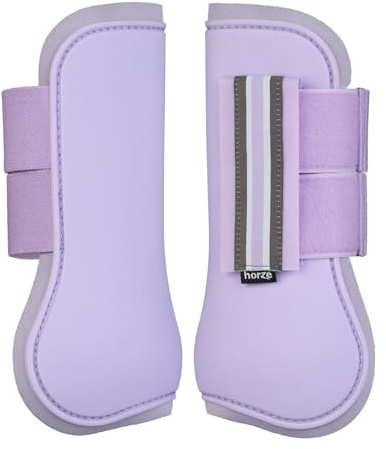 HORZE Pferde Gamaschen Adepto, 2er Set, Lila, F