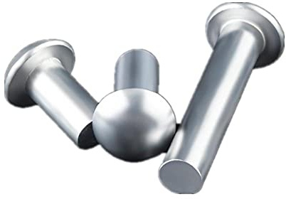 Rivet à tête ronde, coiffe ronde frapper Rivet en aluminium, M3, M4, M5, M6-3 * 6 * 100 pcs