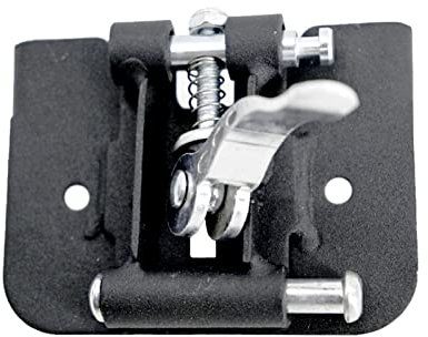 KNOKR 10 Inch Electric Scooter Seat Saddle Clamp Metal Base M4 E-scooter Kick Scooter Accessories Skateboards Parts Fit For Kugoo Scooter Parts and Accessories (Color : Black)