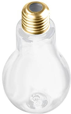 Bicchiere D'acqua Creative Summer Bulb Bulb Bottiglia di acqua Carino Breve Moda Carino Succo di Milk Succo di Lampadina Leak-Proof Carino Bottiglie da waterbottle Bottiglie portatili Grande Bicchiere
