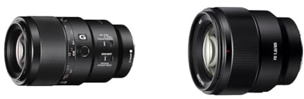 Sony FE 90 f/2.8 G | Vollformat, Medium-Tele-/Makro-Objektiv (SEL90M28G) & SEL-85F18 Porträt Objektiv