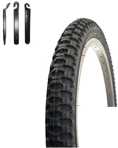 1 x VEE Rubber V024 16 Fahrradreifen Schwarz 47-305 (16 x 1.75) inkl. Reifenheber