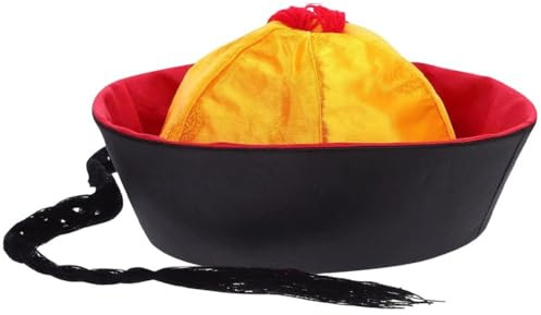 HiyyFloy Chapeau D'eunuque Traditionnel Chinois, Chapeau De Cosplay, Ancien Casque D'eunuque, Accessoire Rétro, Coiffure pour Les Fêtes De Cosplay