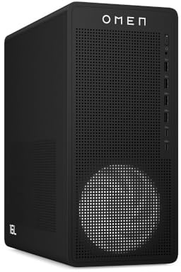 HP OMEN 16L Gaming Desktop | AMD Ryzen 5 |16GB DDR5-SDRAM | NVIDIA GeForce RTX 5060 | Tower PC | Windows 11 Home | TG03-0007sa