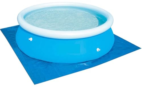 Pestre de terre dans la piscine - Protecteur de plancher de piscine | Tissu protecteur pour motifs de piscine hors sol | Matériau PP, tapis portable, imperméable pour piscines hors sol, cop