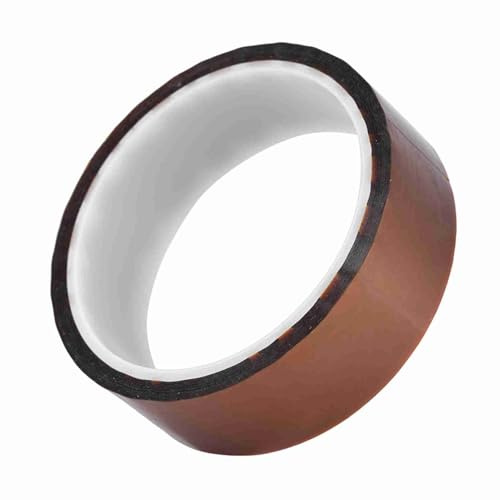 KIMISS Cinta Resistente Al Calor a Altas Temperaturas, 30 Mm de Ancho, Adhesivo Aislante de para Soldadura y Soldadura de Chips BGA, Rendimiento de 250-300 ℃ (30 mm de ancho)