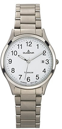 Dugena Klocka, Vit, Silver