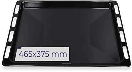LUTH Premium Profi Parts Backblech 465x375 kuchenplatte Emailliert kompatibel mit Bosch Siemens Constructa Backofen blech Herd 00662999 662999 17008354