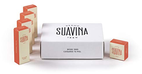SUAVINA - Baume à Lèvres Hydratant Original| Baume à Lèvres Hydratant Répare, Hydrate et Protège - 4 Unités de 10 ml en Tube + 1 Unité de 10 ml en Pot