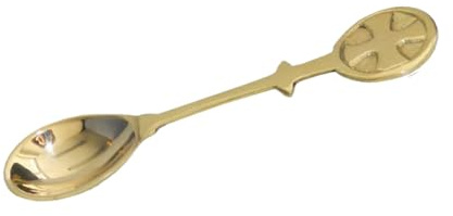 Cucharilla para incensario de metal(dorado)