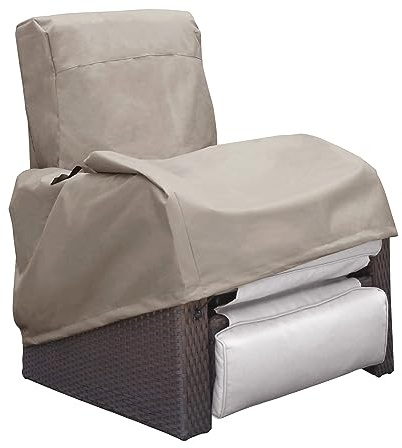 ART TO REAL Gartenstühle Abdeckung,Outdoor Patio Furniture Chair Protective Storage Cover,Durable and Water Resistant,Gartenmöbel Abdeckung Wasserdicht für Gartenstuhl Stuhlüberzug 76x80x110 cm