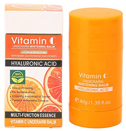 Generic Vitamin C Achsel-Bleaching-Balsam, Aufhellung & Geruchsentfernung, Hautpflege für Achseln, Ellbogen, Knie & private Bereiche