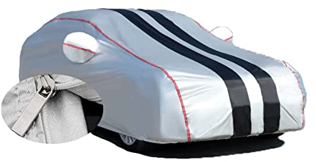 Autoabdeckung Outdoor füR Mini Cooper R56, Autoabdeckung Vollgarage Abdeckplane, Auto Abdeckplane Wasserdicht, Hagelschutz Atmungsaktiv, Mit Reißverschluss (Color : B2, Size : with Cotton)