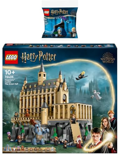 Lego Set: 76435 Schloss Hogwarts: Die Große Halle & 30677 Draco im Verbotenen Wald