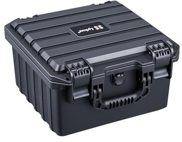 Lykus HC-2831 Wasserdichter Schaumstoffkoffer, Innengröße 26,5x24,4x15,6cm | IP67 wasserdicht, steckbarer Schaum, geeignet für Kameras, Objektive, elektronische Geräte und mehr
