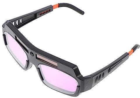 Gadpiparty 1stück Solar Rechargeable Schweißschutzbrille Mit Anti-uv Und Anti-blendeffekt Stoßfest Und Langlebig Für Schweißer Und Handwerker