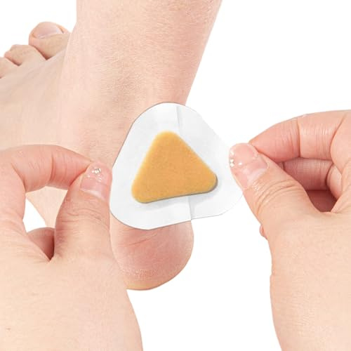 Apósitos Para Ampollas En Pies Almohadillas Impermeables Quitacallos Y | 50 Parches Adhesivos Para Talones Protección Invisible Contra Roce, Zapatos Hombre Y Cuero, Aire Libre, Camping Y V