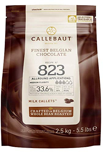CALLEBAUT Select 33,6% Chocolat au Lait 2,5 kg