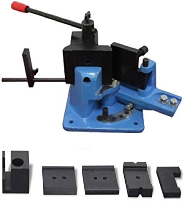 Cintreuse Manuelle Universelle établi atelier - Plieuse Presse à cintrer Fer plat plein 70X 15mm / angle de serrage