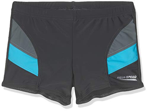 Aqua-Speed pojkar badshorts Andy pojkar aquashorts Grå/blå 152