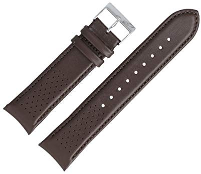 HUGO BOSS Uhrenarmband 22mm Leder Braun Glatt - 659302764