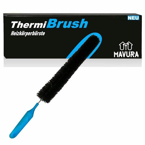 ThermiBrush Brosse de radiateur Brosse de nettoyage pour radiateur, brosse de nettoyage pour radiateur, brosse de nettoyage