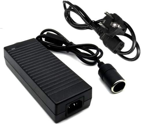 Convertisseur Transformateur Adaptateur Secteur Alimentation Chargeur AC 220V vers DC 12V 10A 120W Allume Cigare pour Glacière Électrique Mini Compresseur d'air Aspirateur Main Mini Frigo