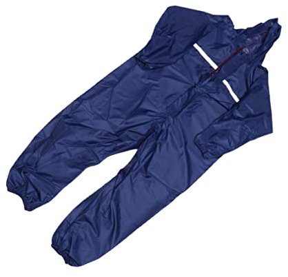 CALLARON Combinaison de Pluie Anti-statique Imperméable avec Capuche, Tissu Résistant, Taille 4xl-190, Vêtement de Travail Professionnel pour Protection la Poussière