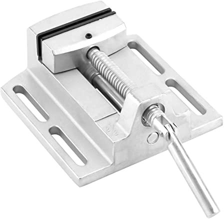 Morsa per trapano a colonna, morsa meccanica, Trapano a colonna con morsa da banco Fresatura con morsa industriale for impieghi gravosi da 2,5 pollici