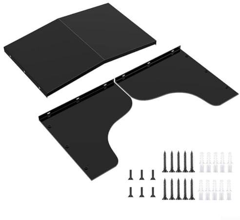 Weather for PROTECTION Accessory for Electric Vehicle Charging Points, Robust Wall Mounting Kit Crafted from Alloy Steel