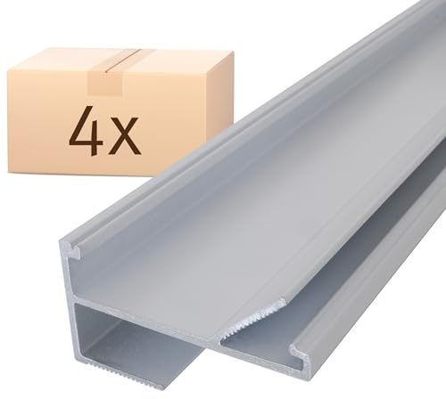 PROTEKTOR LED-Wandbeleuchtung 6519-4x 2000 mm für LED-Beleuchtung, LED-Trockenbauprofil