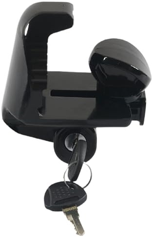 Set di serrature per rimorchi per , di gancio regolabile, meccanismo resistente, gancio antifurto con doppia , soluzione di sicurezza affidabile per , gancio di traino