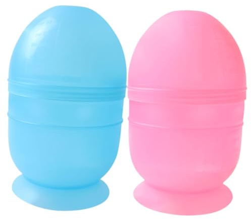 POPETPOP 2 pièces Lot de Bols Mélangeurs pour Teinture Cheveux avec Échelle Shakers Faciles à Tenir Outils Pratiques pour Coloration et Tonification Réutilisables pour Salon ou Usage