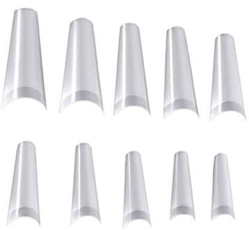 Baluue 500 Pièces Palette de Conseils pour Ongles et Carte de Présentation pour Ongles Naturels -, Support de Pratique Peinture et Gravure, Accessoires pour Nail Art en Salon Domicile