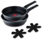 MasterPRO Gastro Reeco Set of 2 Frying Pans with 20 and 24 cm Diameter Heatdot Recycled Cast Aluminium Non-Stick Coating Soft Touch Handle For All Cooking Environments For All Kitchens
