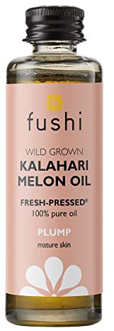 Fushi Kalahari Melon Seed Oil, Fresh-Pressed, Rich in Vitamin E, 70% Linoleic Acid , Best for Wrinkles, Elasticity & Skin Repair , Antioxidant & Non-comodogenic , Vegan & Made in the UK