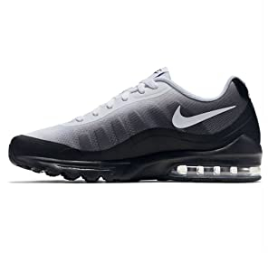 Nike Herren Air Max Invigor Print Laufschuhe, Mehrfarbig (BLACK/WHITE-COOL GREY), 42.5 EU