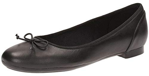Clarks Couture Bloom Womens Black Leather, 7