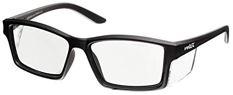 voltX VISION Säkerhetsläsare, hellins förstorade lässkyddsglasögon CE EN166 fot certifierade (+2.0 dioptre, klar lins) – anti-dimbelagd UV400-lins