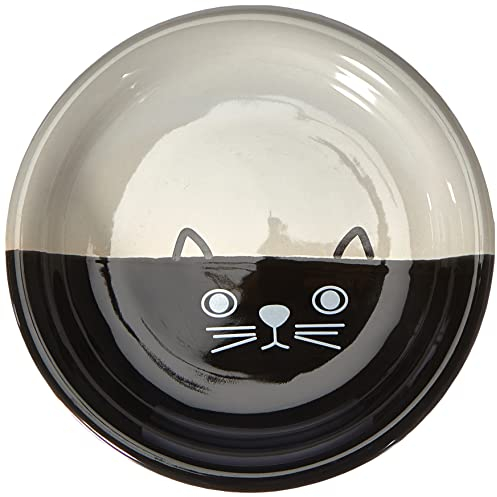 Nobby Katzen Keramik Milchschale FACE, Ø14 x 2 cm, 1 Stück