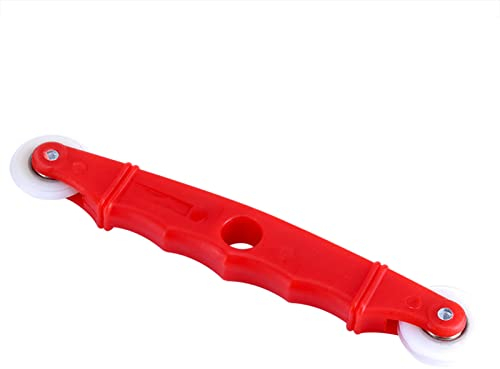 Portable Hand Screen Rolling Tool Spline Roller Tools with Nylon Handle for Door Window Installation