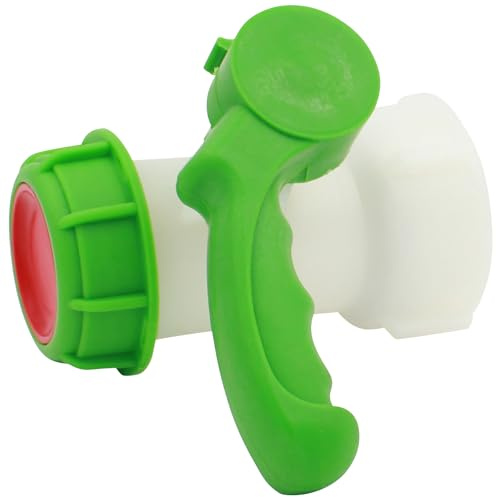 Graf Otto IBC-Klappenhahn 62 mm DN 50 (Zubehör für IBC Tank) 874732, Weiß