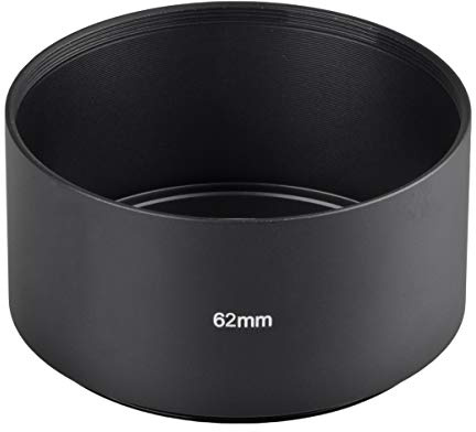 ayex Aluminium Gegenlichtblende-Sonnenblende lang 62mm Lens Hood