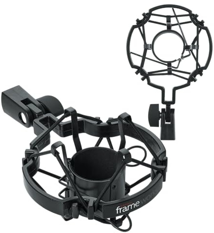 Gator Frameworks GFW-MIC-SM4248 Universal Microphone Shockmount for 42-48mm Mics Black