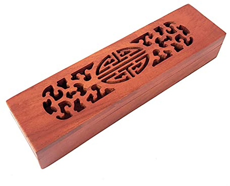 Anawakia Range-couverts en bois pour couverts et baguettes Dalbergia (style a)