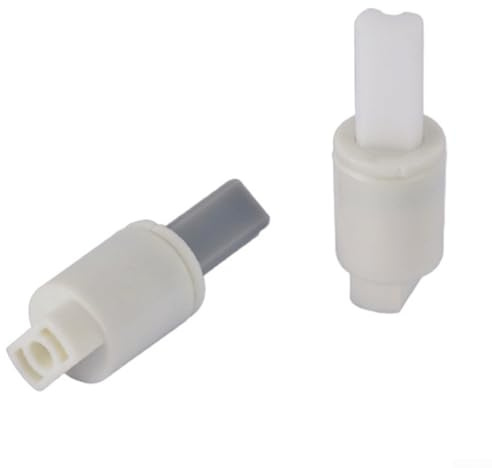 Soft Close Rotary Damper Hinge Set 2 Pack for Toilet Seat with Torque Control