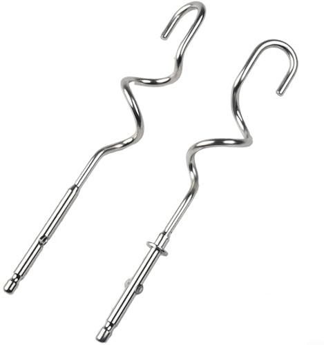 Jonikuper Eggs Beater Accessories Beater Replaces Part, Stainless Steel Hand Mixer Beaters, Electric Whisk Parts, For Kenwood Hand Mixer Beater Replacement Set(D)