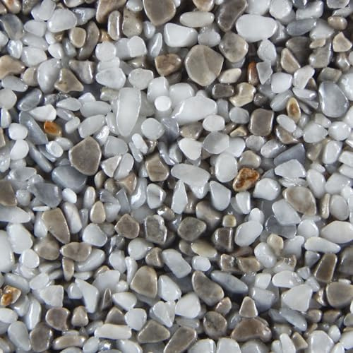 Terralith Marmor - Steinteppich mix como für 1 qm - außen -, Körnung:fein (2-4 mm)