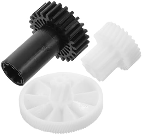 Ipetboom Lot de 3 Set de Engrenages en Plastique 10/27, 8/24, 9/104 Dents pour Hachoir à Viande Manuel et Électrique, Accessoires pour Broyeur, Pièces Détachées la Cuisine Maison
